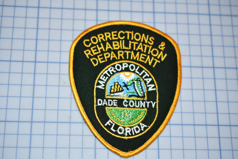 Metropolitan Dade County Florida Corrections Patch (S3-279)