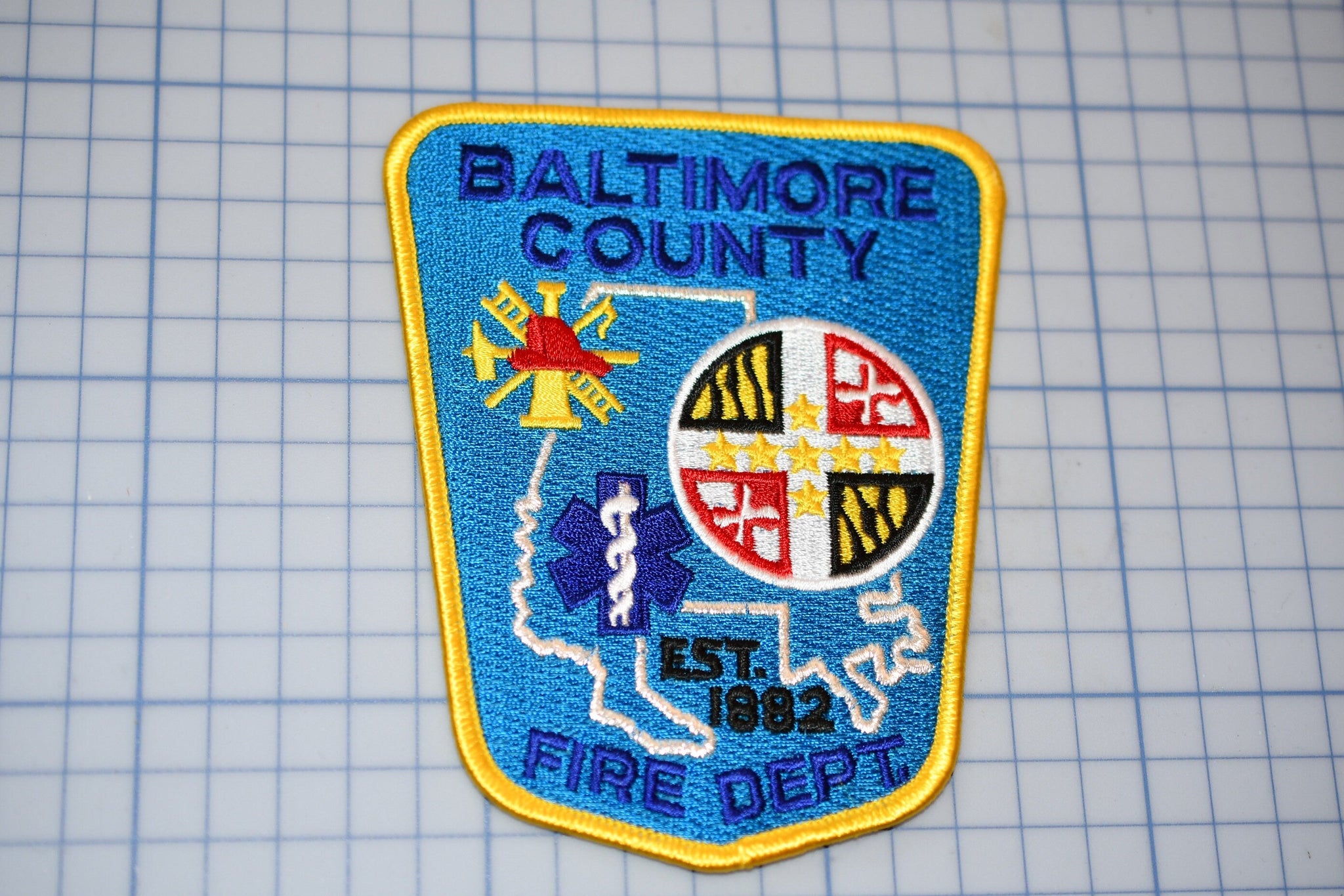 Baltimore County Maryland Fire Department Patch (S4-298)