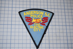 Anderson South Carolina Police Patch (S4-301)