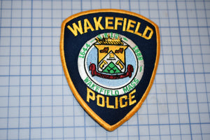 Wakefield Massachusetts Police Patch (S4-301)
