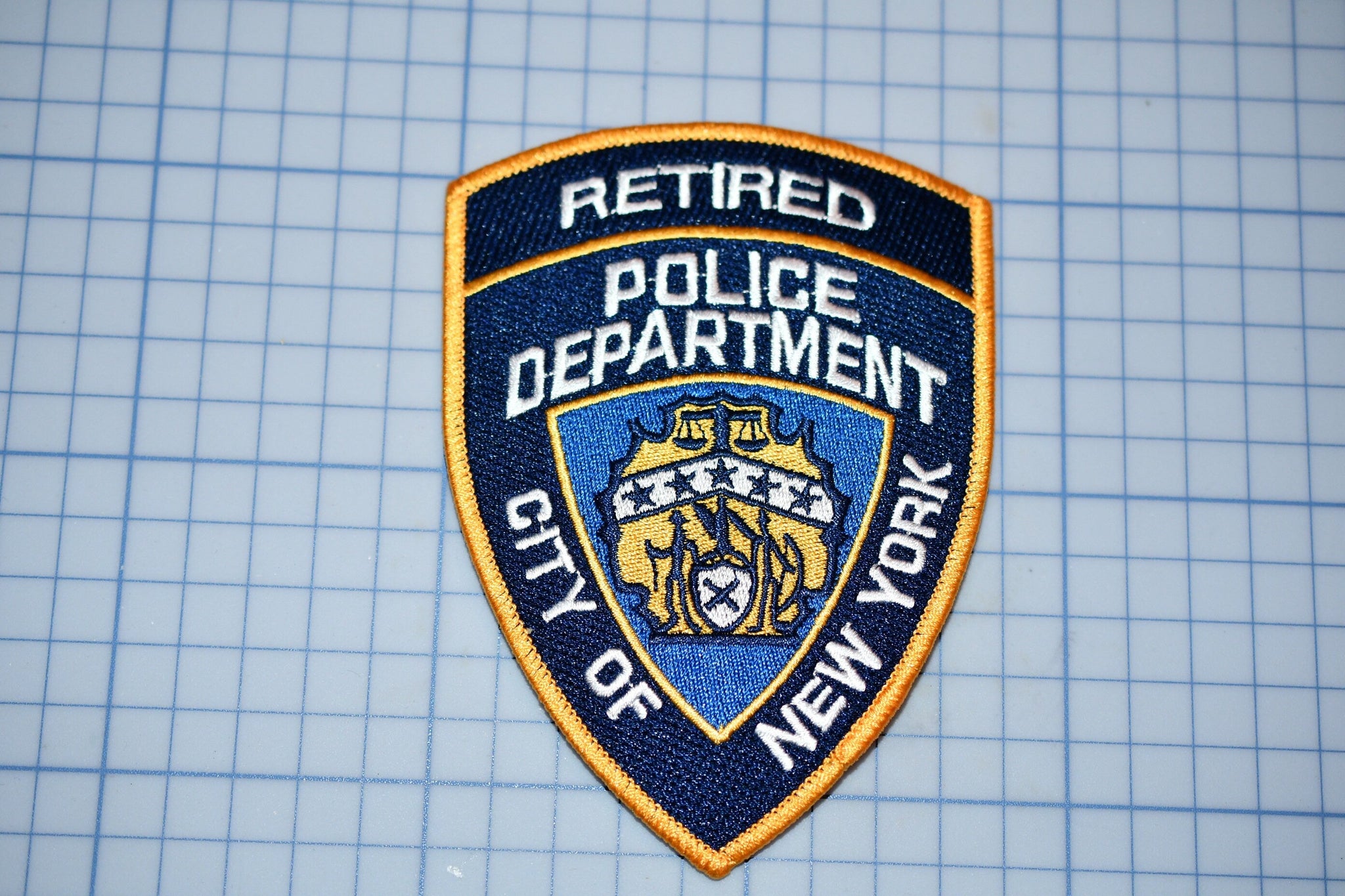 City Of New York Police "Retired" Patch (B19)