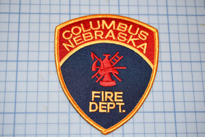 Columbus Nebraska Fire Department Patch (S4-283)