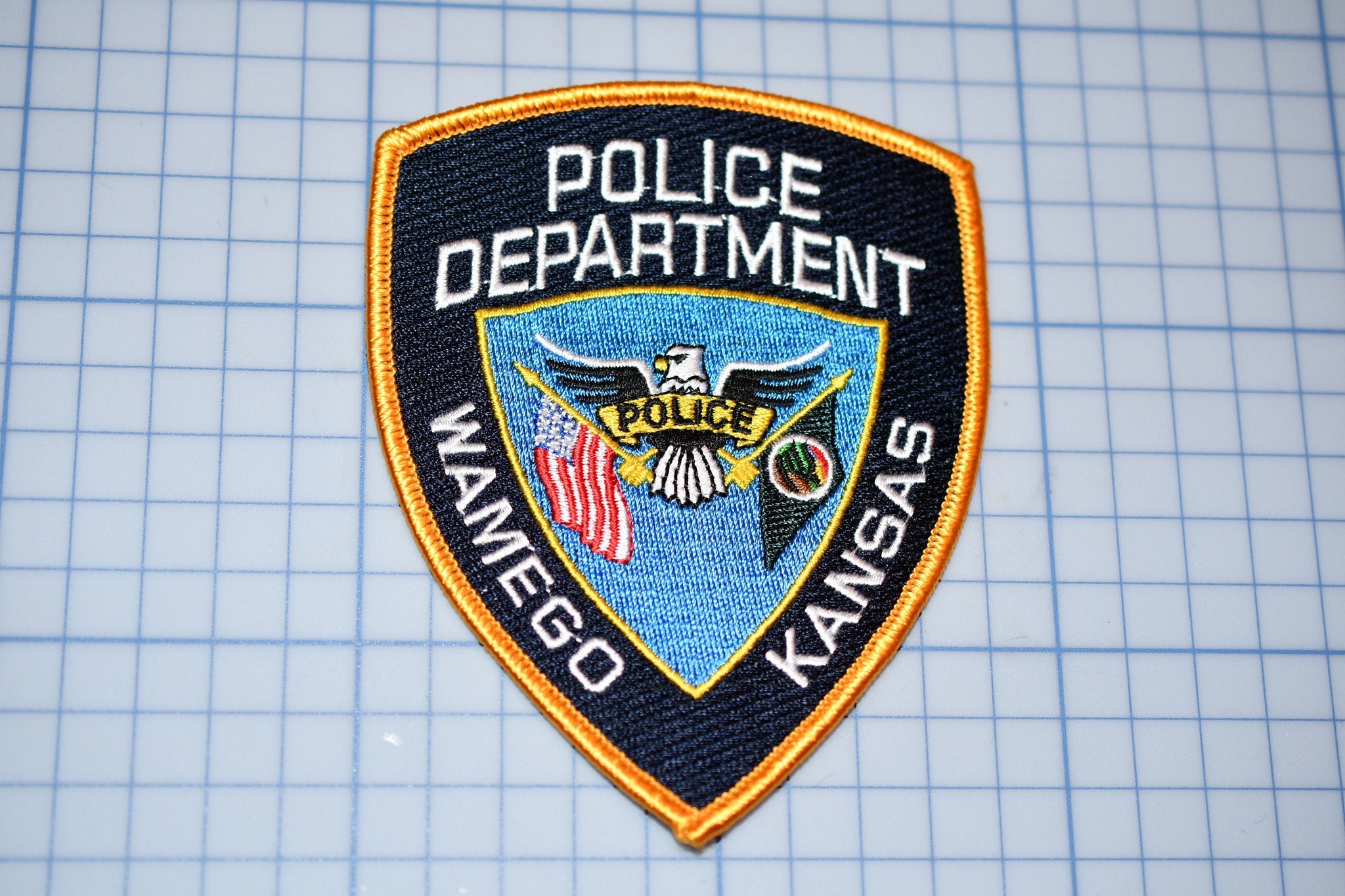 Kamego Kansas Police Patch (S4-285)