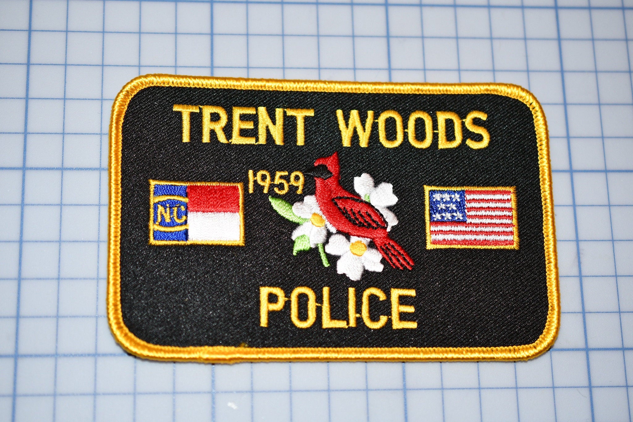 Trent Woods North Carolina Police Patch (S4-286)