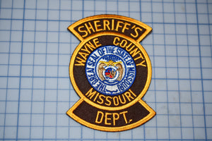 Wayne County Missouri Sheriff's Department Police Patch (S4-288)