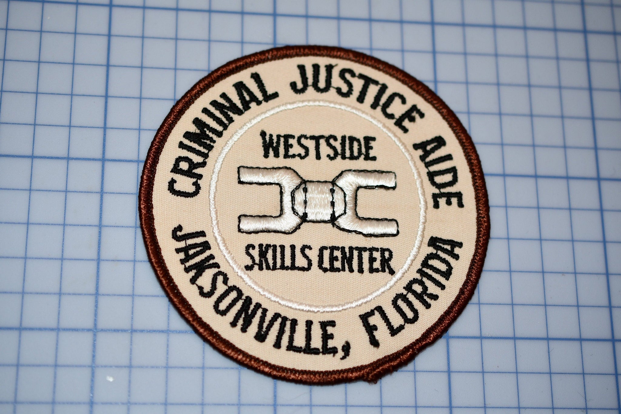 Westside Skills Center Florida Criminal Justice Aide Patch (S4-294)