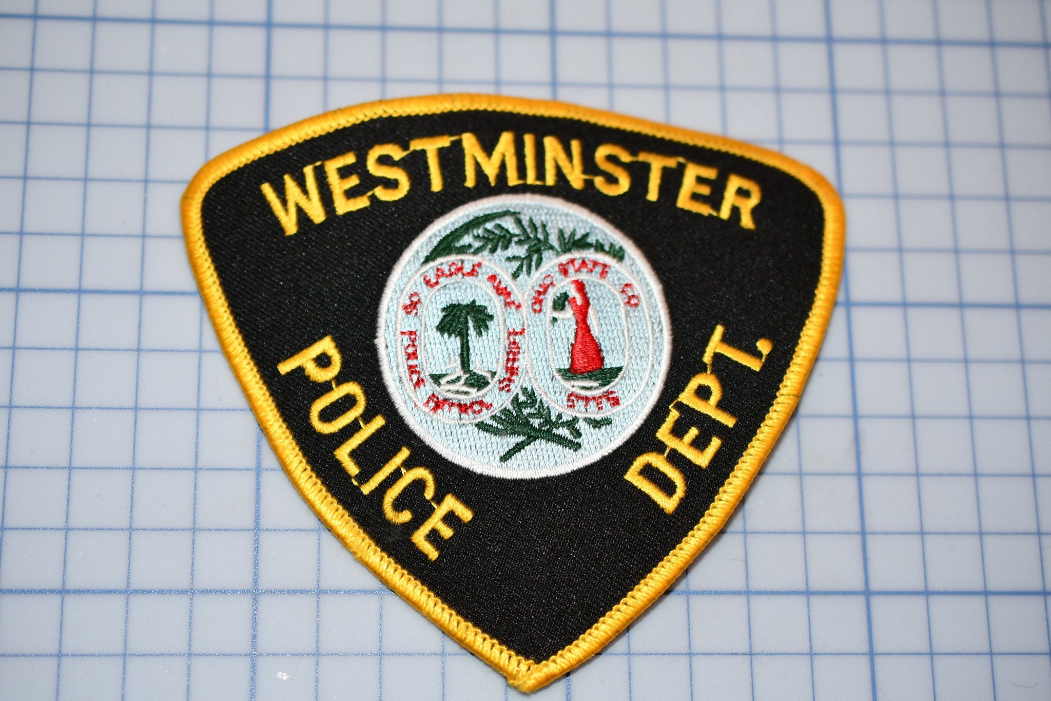 Westminster South Carolina Police Patch (S4-296)