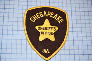 Chesapeake Virginia Sheriff's Office Patch (S4-296)