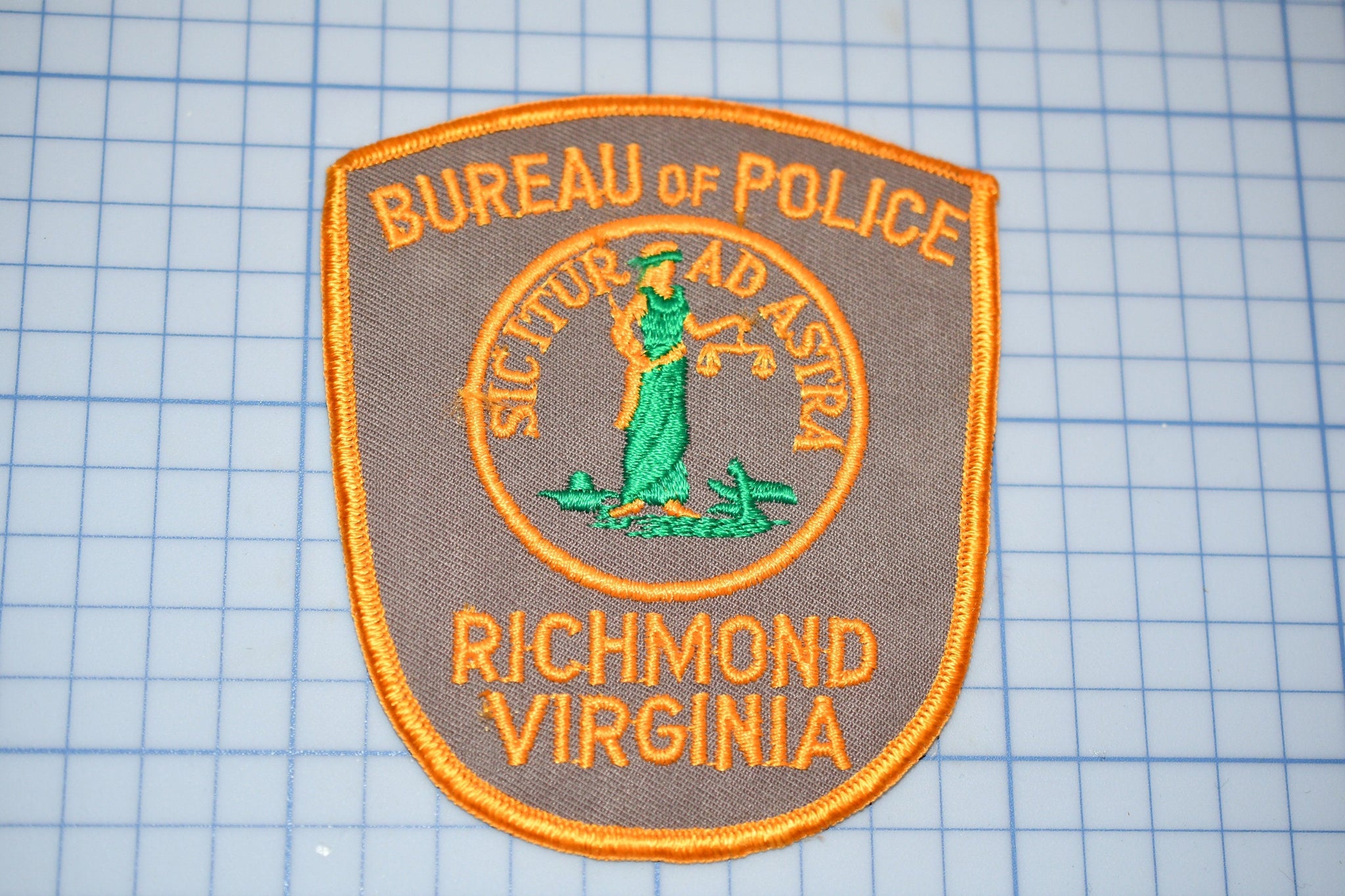 Bureau Of Police Richmond Virginia Patch (S4-296)