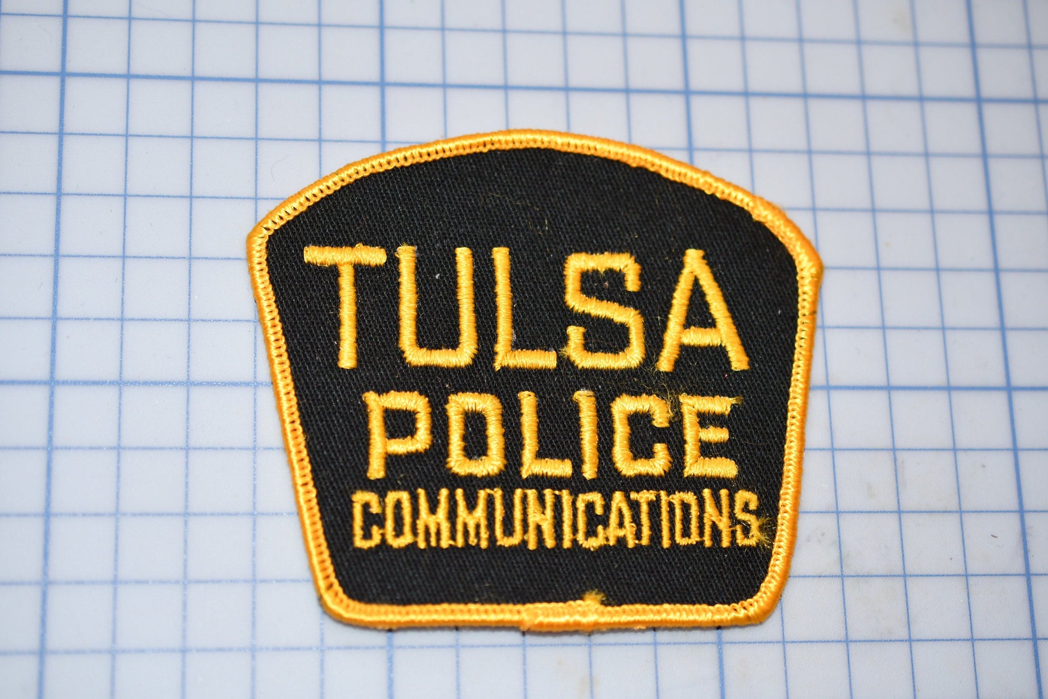 Tulsa Oklahoma Police Communications Patch (S4-299)