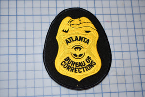 Atlanta Georgia Bureau Of Corrections Gold Patch (S4-299)