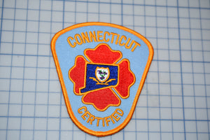 Connecticut Certified Fire Fighter Patch (B27-308)