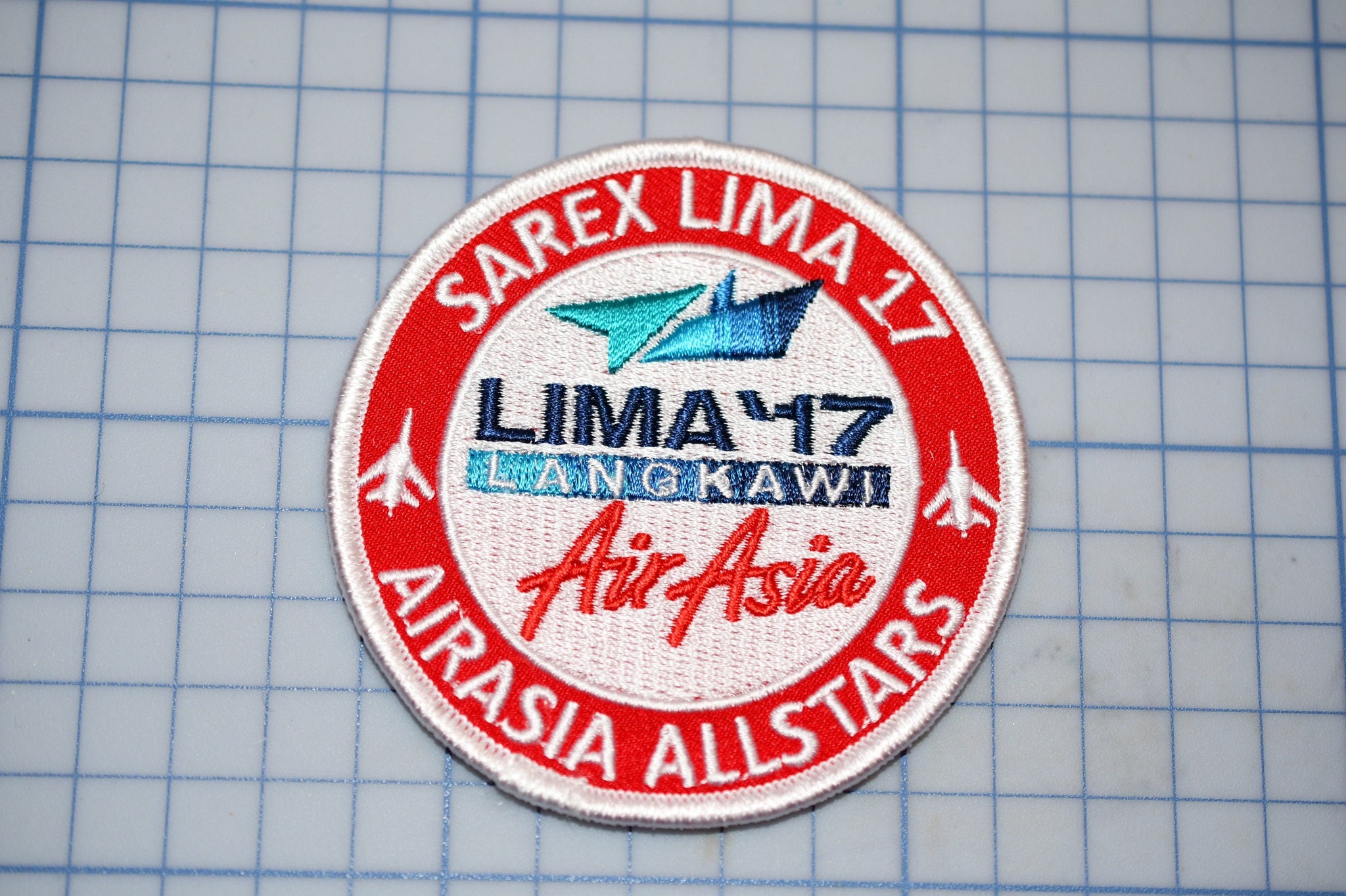 Malaysia Military Lima '17 Sarex Lima 17 Air Asia Patch (B27-309)