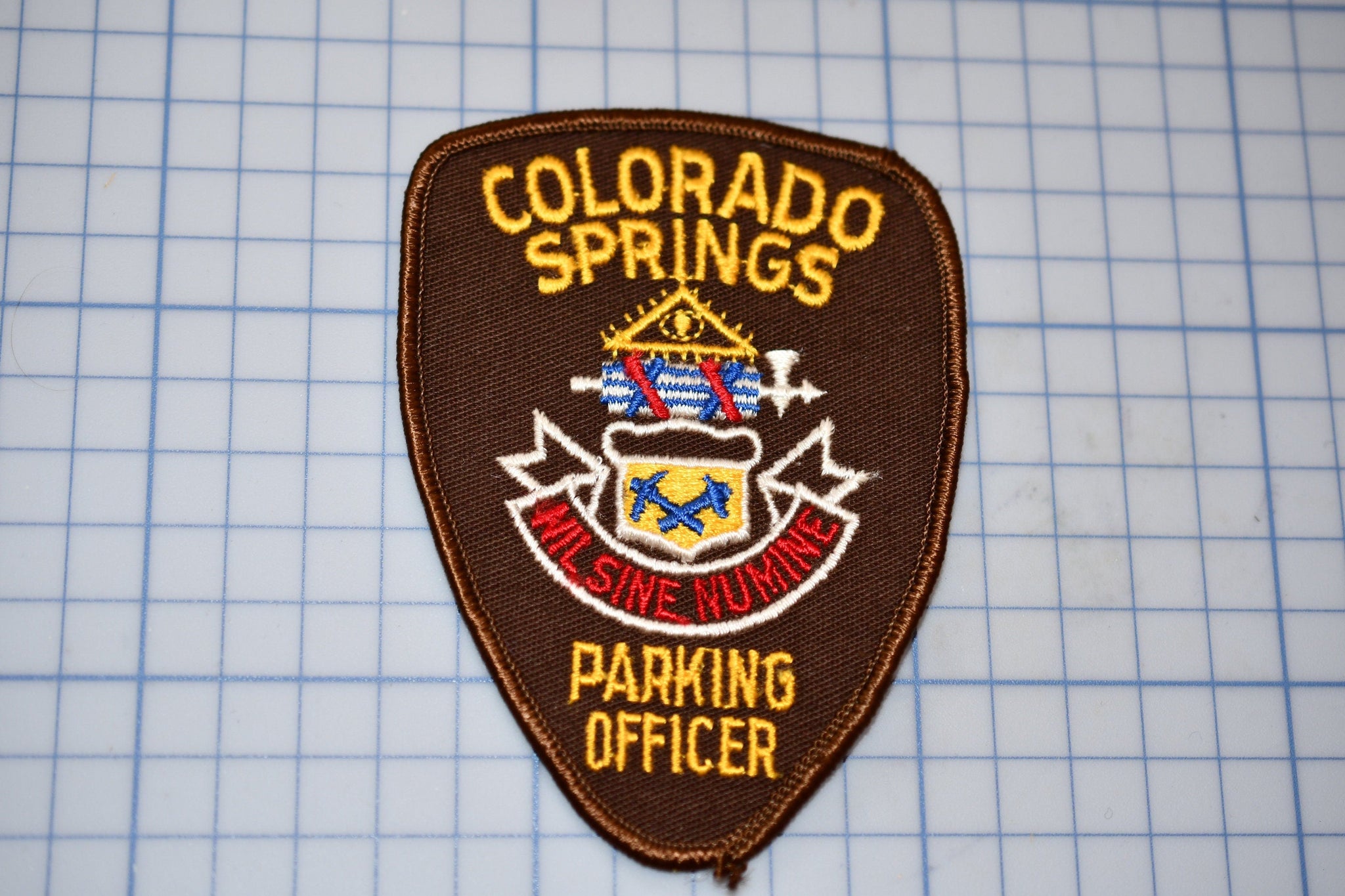 Colorado Springs Colorado Parking Officer Patch (S4-300)