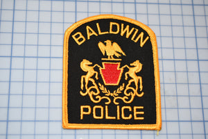 Baldwin Pennsylvania Police Patch (S4-301)