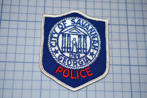 City Of Savannah Police Patch (B27-311)