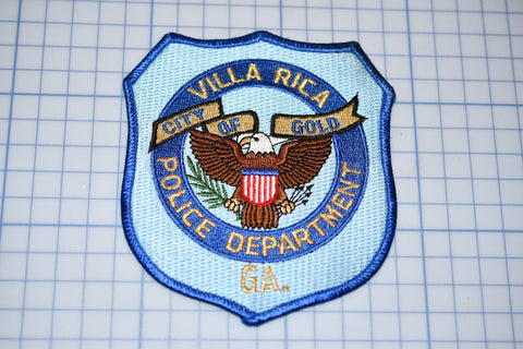 Villa Rica Georgia Police Patch (B27-311)