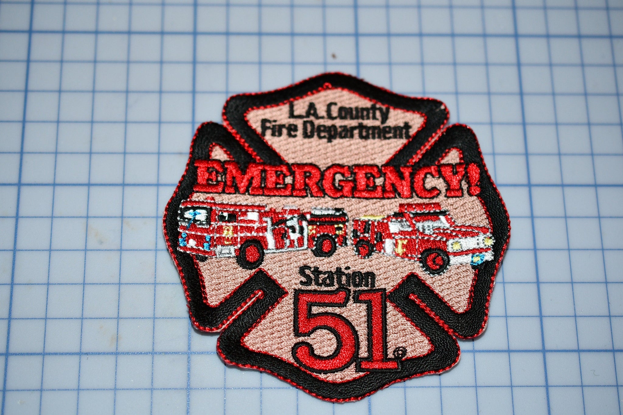 Los Angeles Fire Department Station 51 Patch (B26)