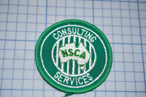 NSCA Australia Consulting Services Patch (Green) (B26-303)