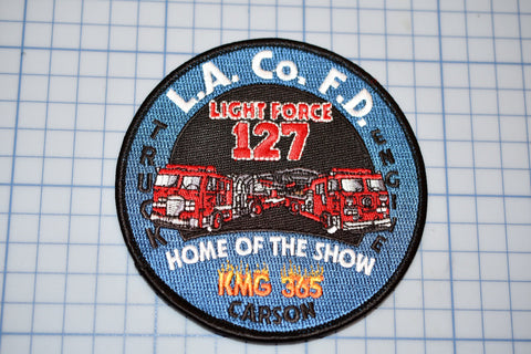 L.A. Co. FD Light Force 127 "Home Of The Show" Patch (Emergency!) (B27-353)