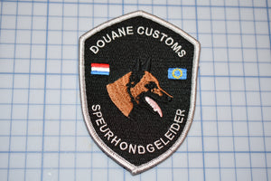 Netherlands Customs Service Speurhondgeleider Patch (B26)
