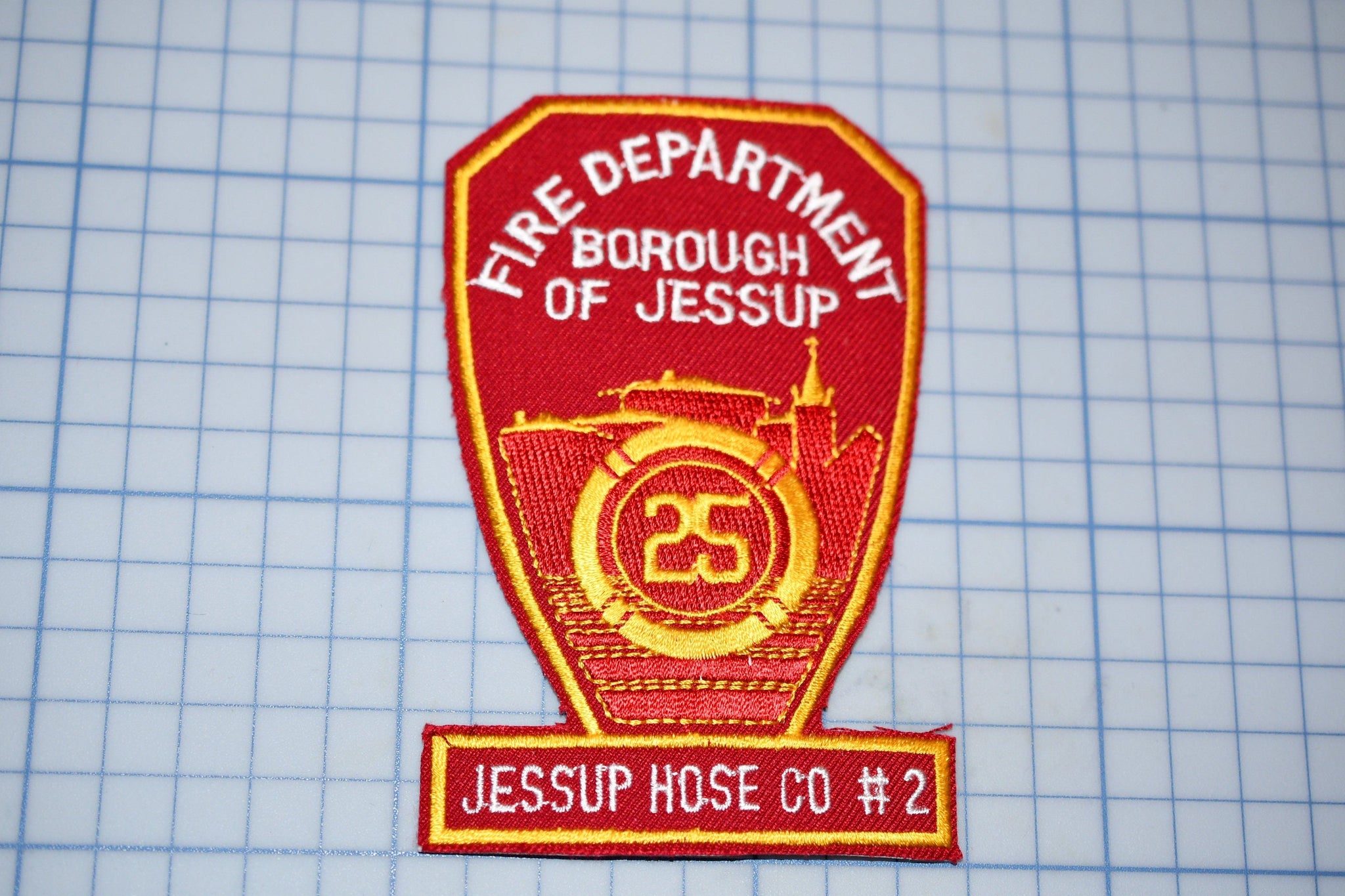 Borough Of Jessup Pennsylvania Fire Department Patch (B28-315)