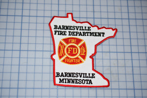 Barnesville Minnesota Fire Department Patch (B28-315)