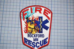 Rockford Minnesota Fire Rescue Patch (B28-317)