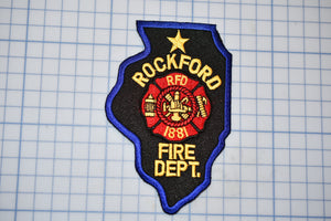 Rockford Illinois Fire Department Patch (B27-308)