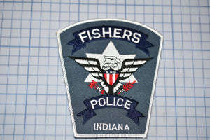 Fishers Indiana Police Patch (B23-322)