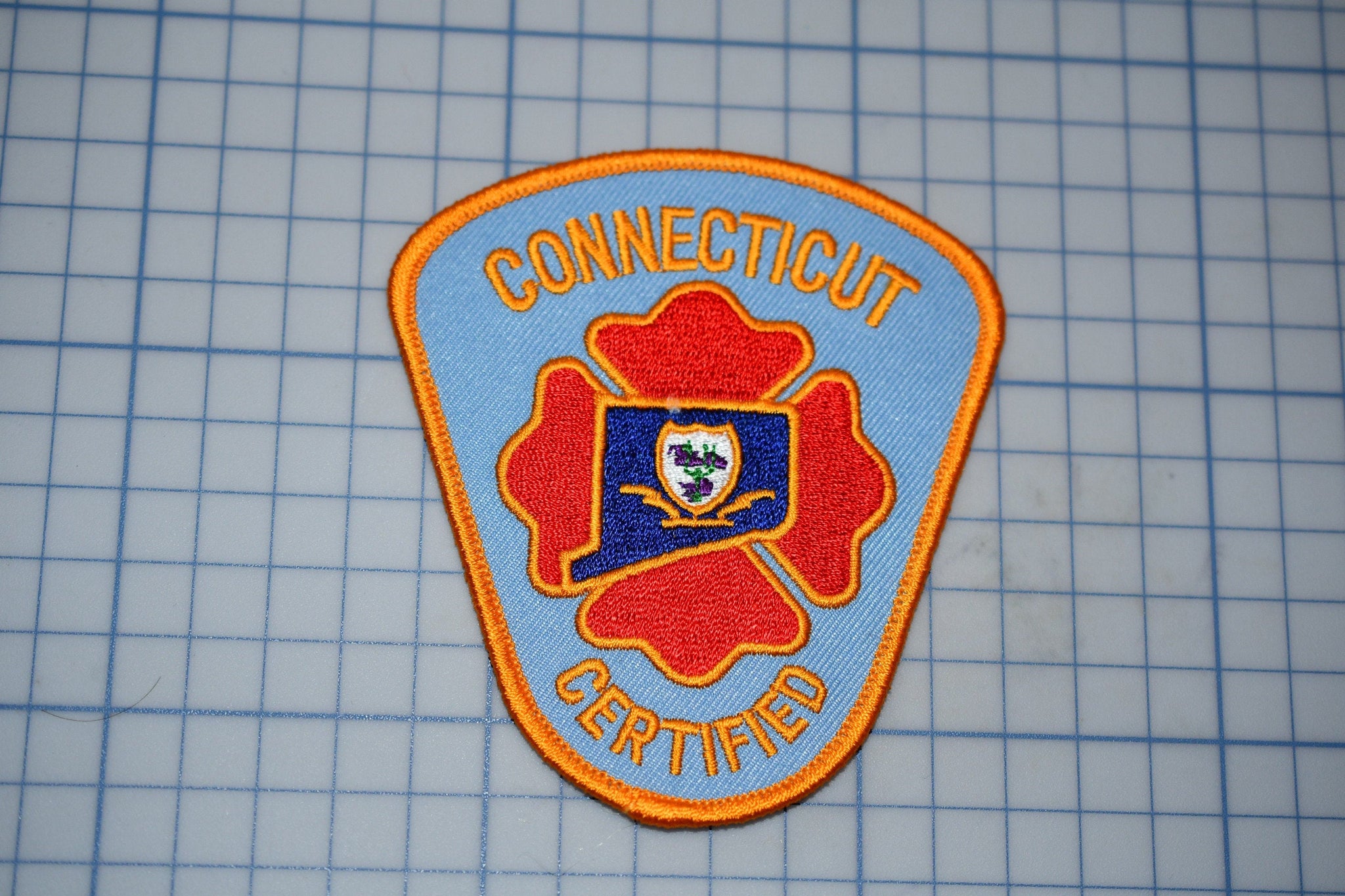 Connecticut Certified Fire Fighter Patch (B23-325)
