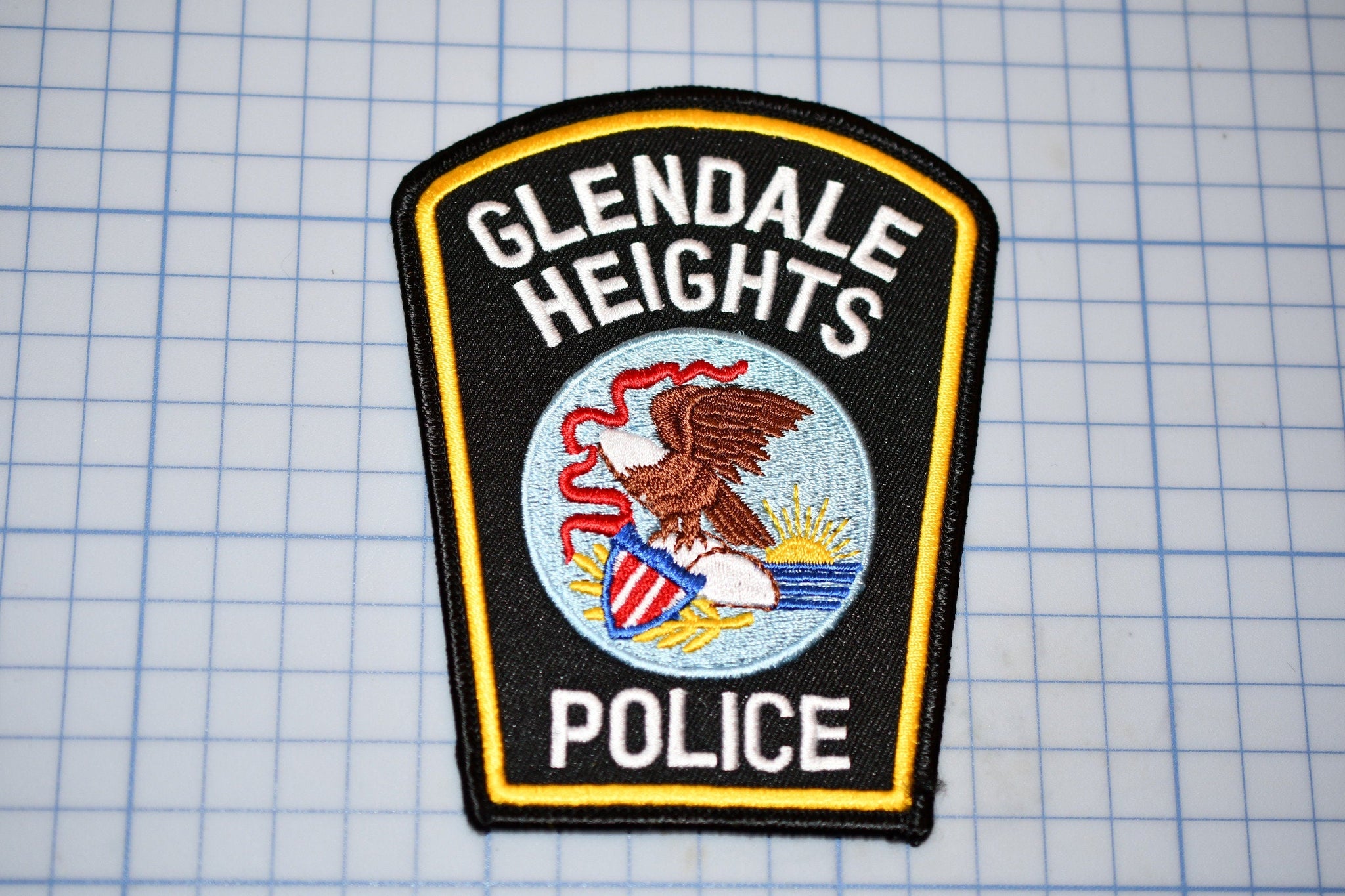 Glendale Heights Illinois Police Patch (B23-322)