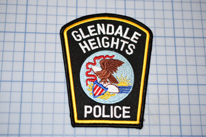 Glendale Heights Illinois Police Patch (B23-322)