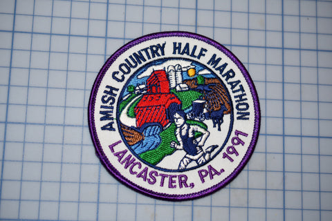 Amish Country Half Marathon Pennsylvania 1991 Patch (B23-325)