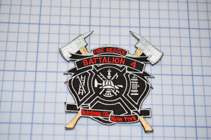 Dutchess County New York Fire Rescue Battalion 4 Patch (B27-326)