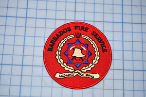 Barbados Fire Service Patch (B27-330)