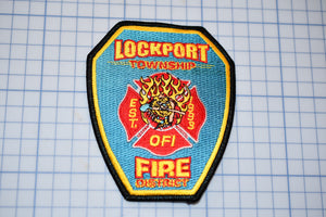 Lockport Township Illinois Fire District Patch (B28-332)