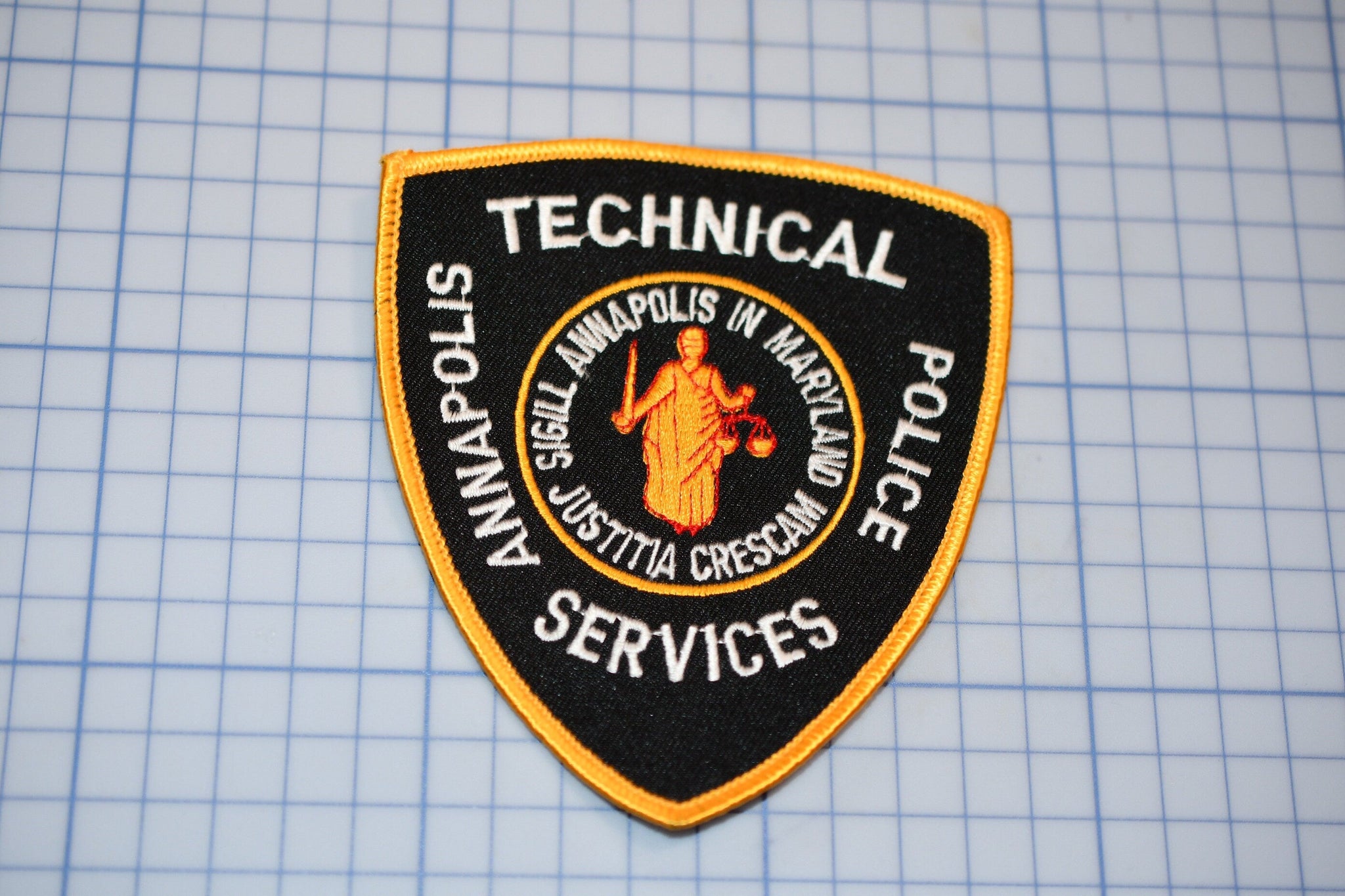 Annapolis Maryland Police Technical Services Patch (B25-334)