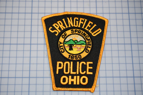 Springfield Oho Police Patch (B25-335)