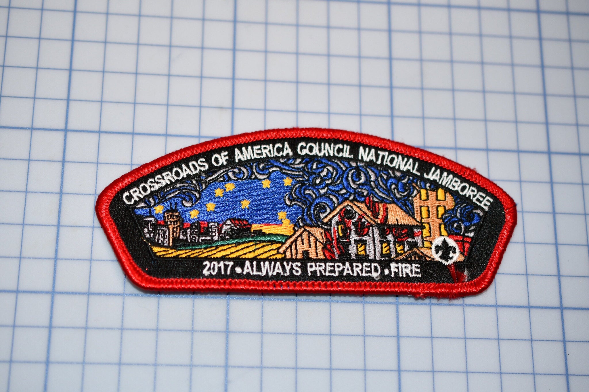 Crossroads Of America Council Scouting National Jamboree 2017 Patch (B25-335)