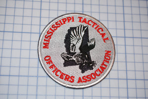 Mississippi Tactical Officers Association Patch (B25-333)