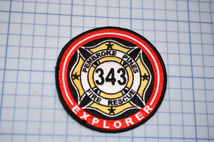 Penbroke Pines Fire Department Explorer Patch (B25-335)