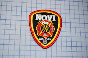 Novi Michigan Fire Department CAP Patch (B25-335)