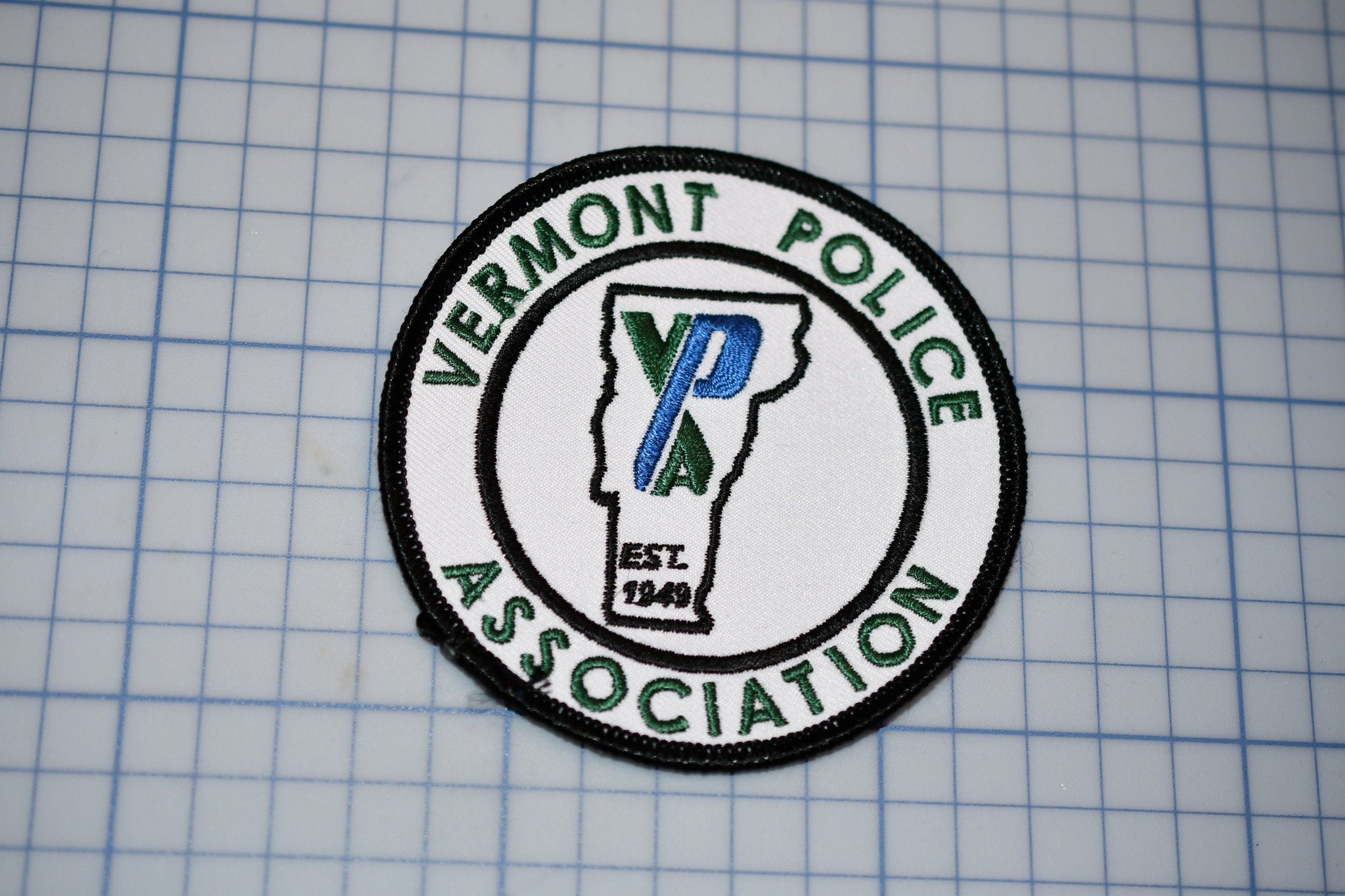 Vermont Police Association Patch (B25-335)