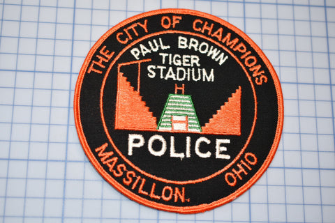 Massillon Ohio Police Patch (B23-336)