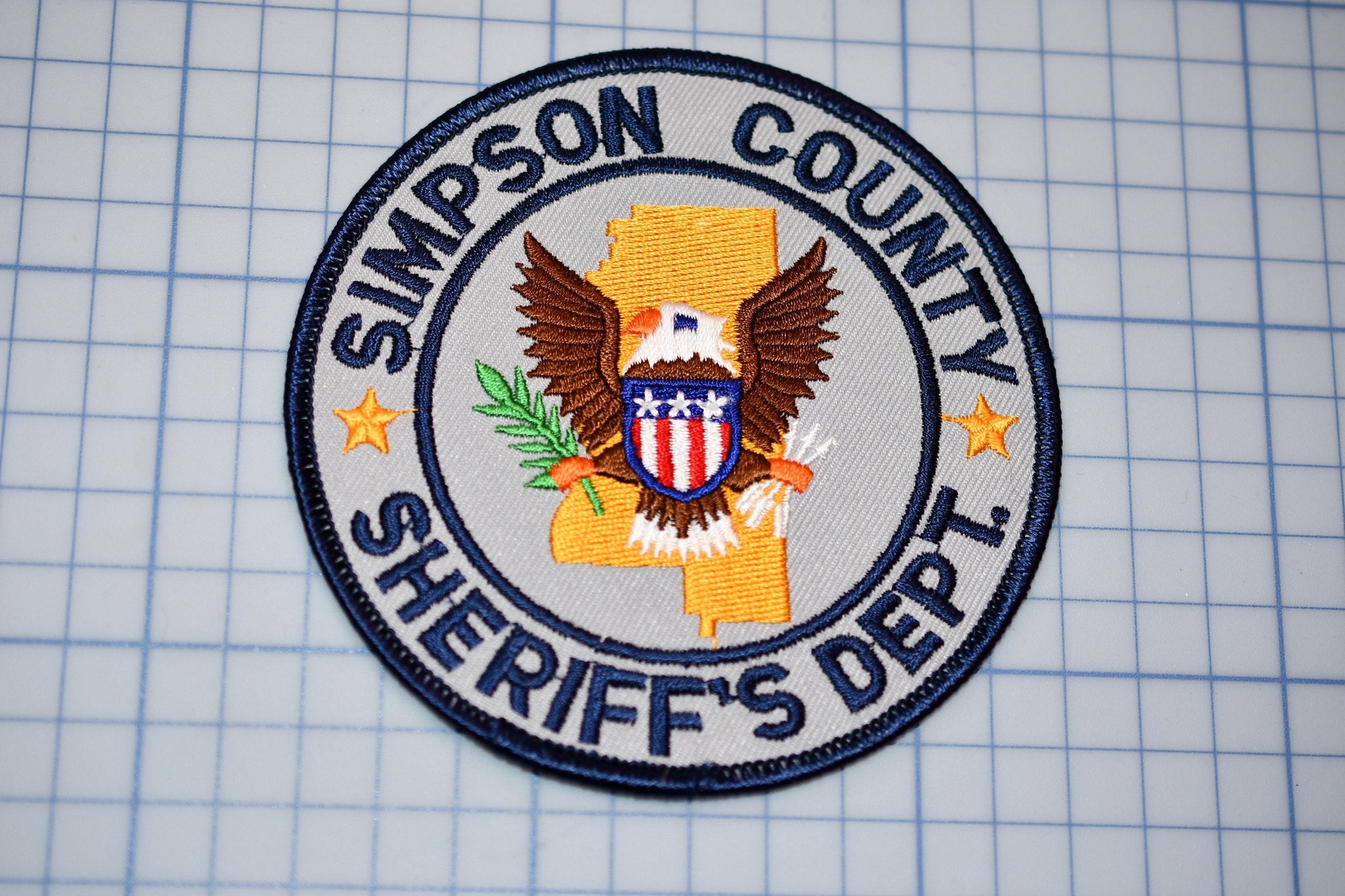 Simpson County Mississippi Sheriff's Department Patch (B23-336)
