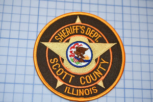 Scott County Illinois Sheriff's Department Patch (B23-336)