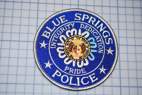 Blue Springs Missouri Police Patch (B23-336)
