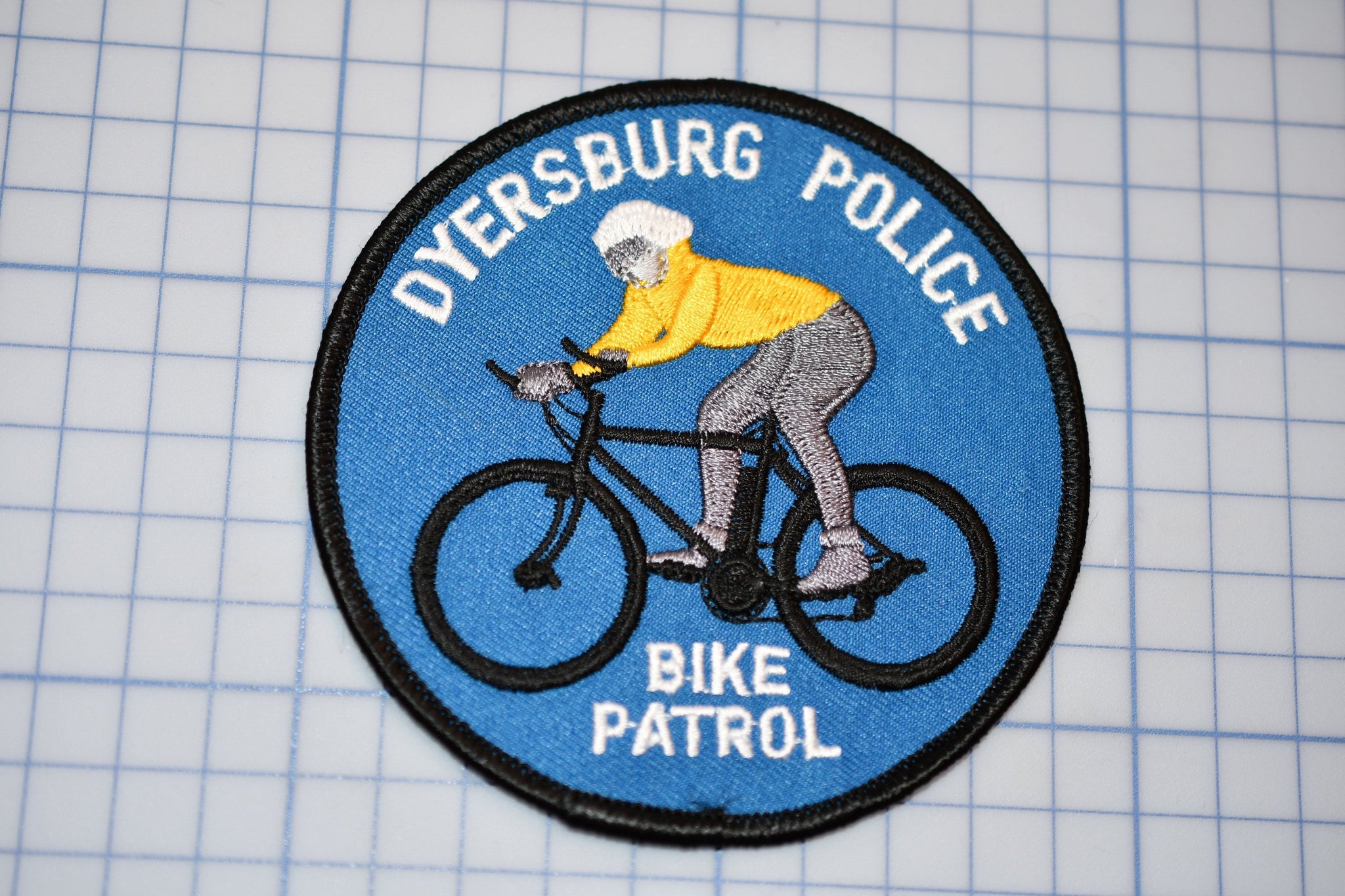 Dyersburg Tennessee Police Bike Patrol Patch (B23-336)