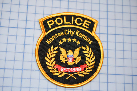 Kansas City Kansas Police Patch (B23-336)
